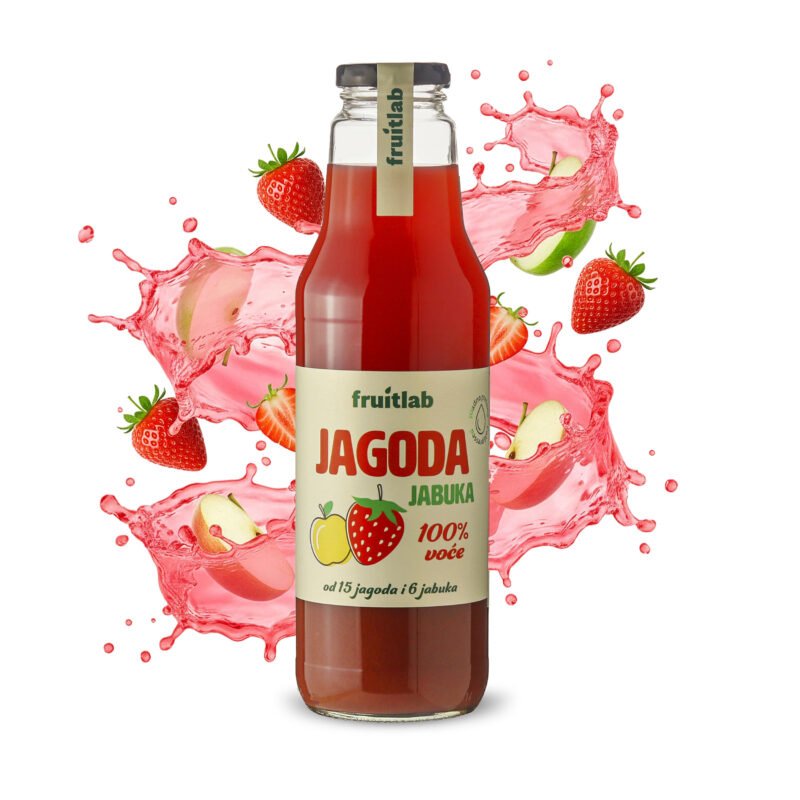 100% JAGODA – JABUKA