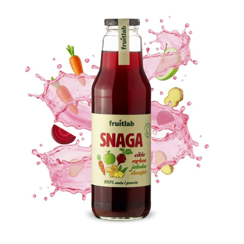 SNAGA (100% jabuka-cikla-mrkva-đumbir)